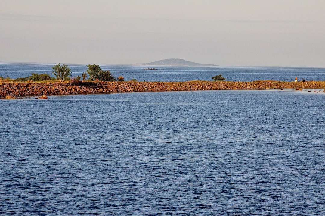View towards Blå Jungfru island off the Swedish east coast | Cruising Attitude Sailing Blog - Discovery 55