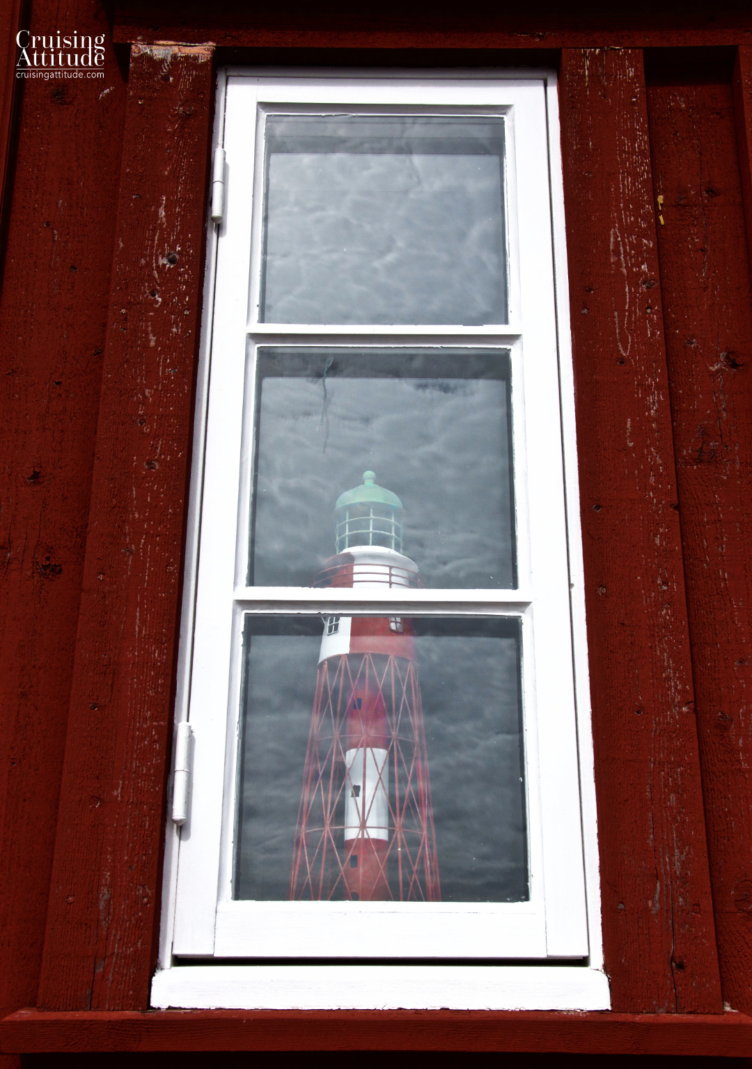 A window in the village of Mollösund | Cruising Attitude Sailing Blog - Discovery 55