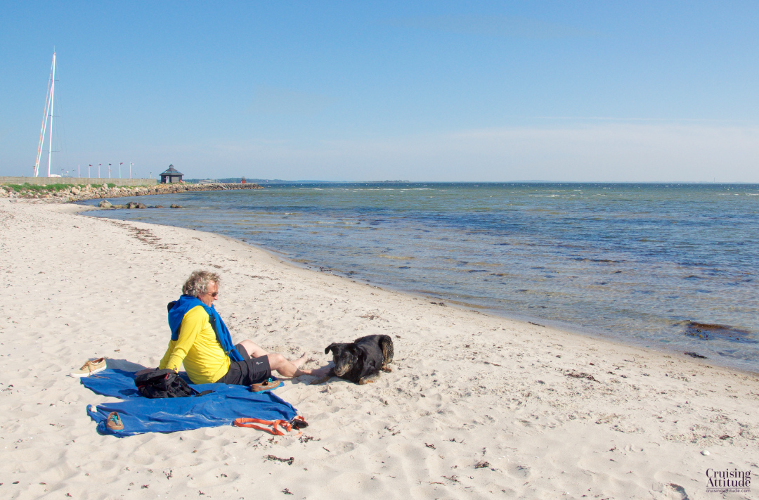 Lynaes beach, Denmark | Cruising Attitude Sailing Blog - Discovery 55