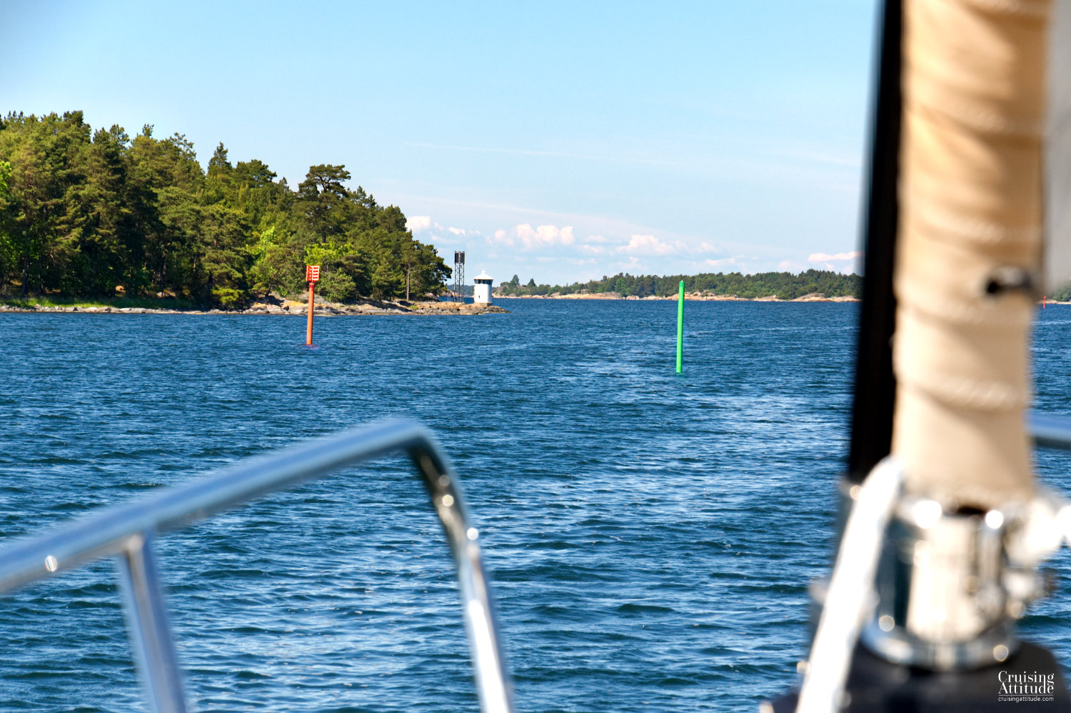 Älö anchorage | Cruising Attitude Sailing Blog - Discovery 55