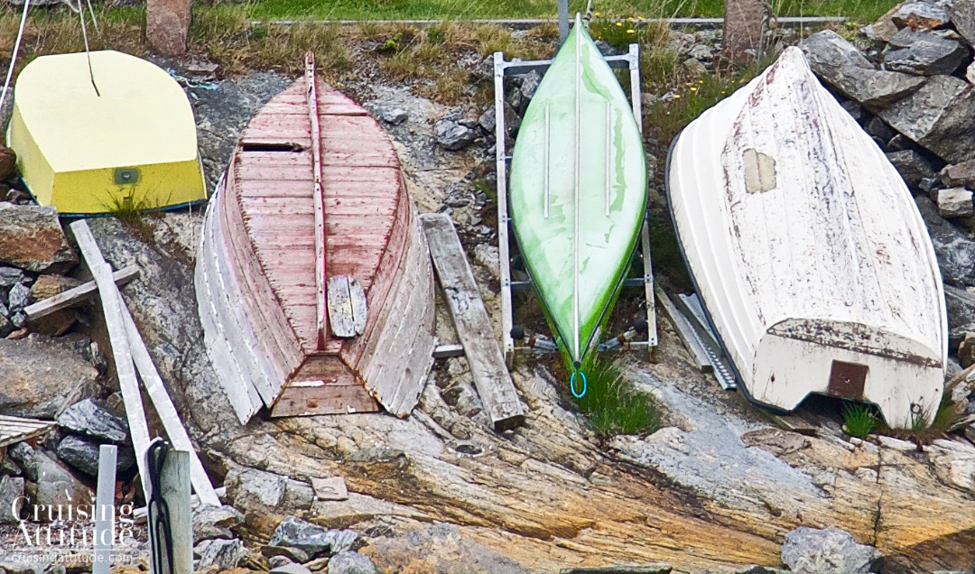 Fishing village on the way to Marstrand, Sweden | Cruising Attitude Sailing Blog - Discovery 55