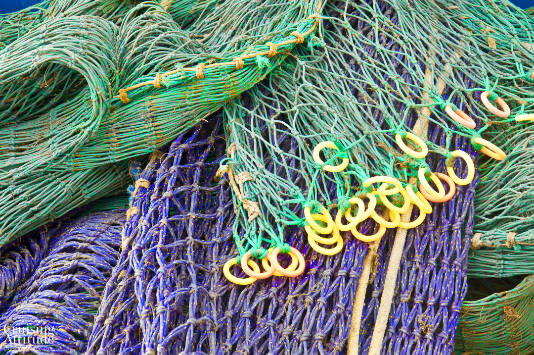 Rörö, Sweden - fishing nets | Cruising Attitude Sailing Blog - Discovery 55