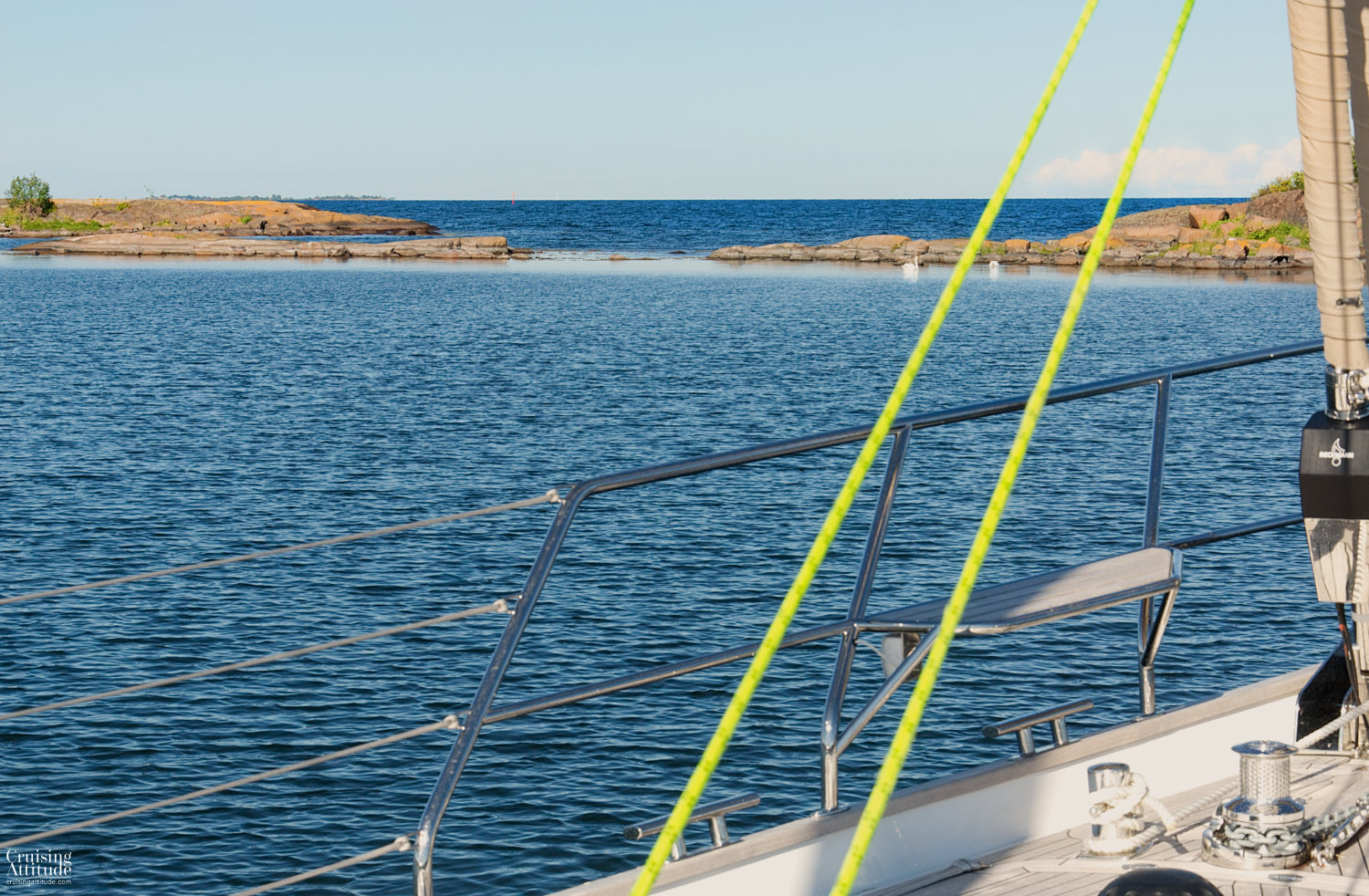 Kiddeholmen Anchorage | Cruising Attitude Sailing Blog - Discovery 55