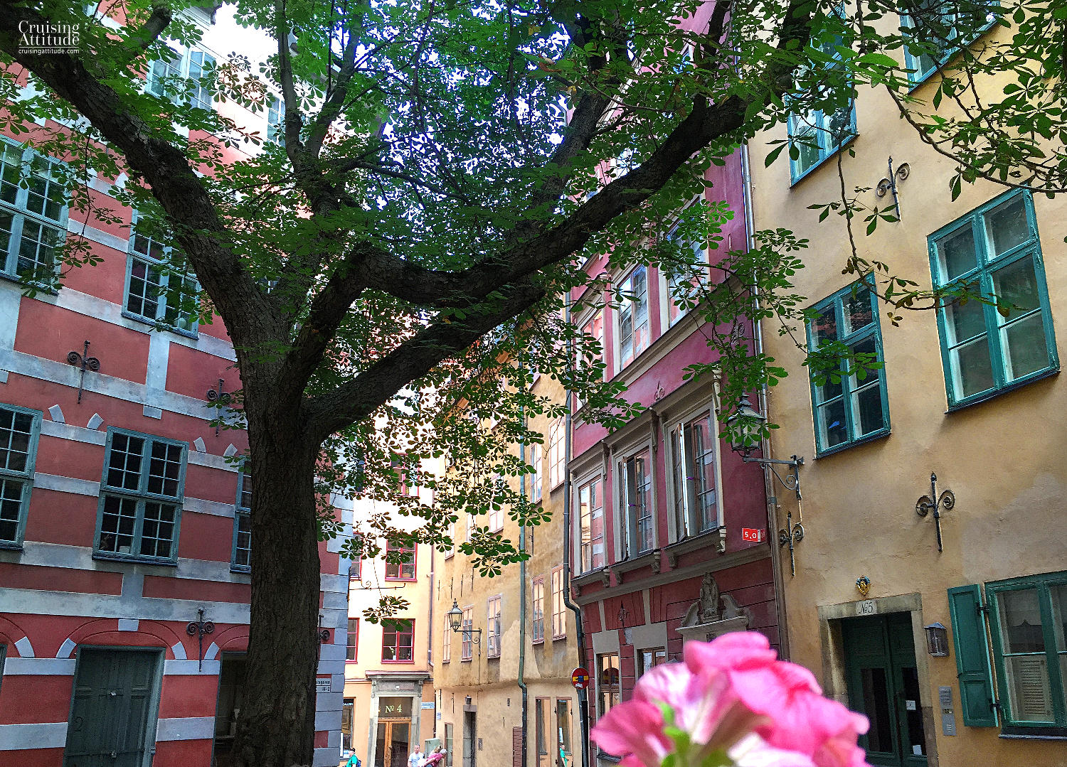 Under the Chestnut Tree in the Old Town of Stockholm - Cruising Attitude Sailing Blog | Discovery 55